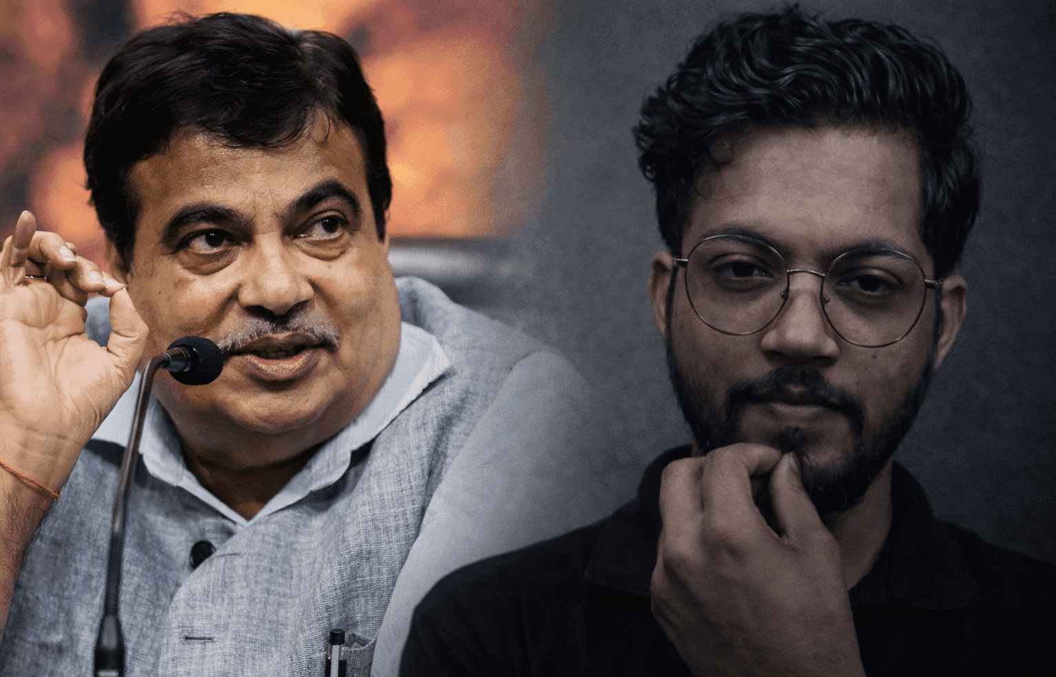 Nitin Gadkari vs mukesh mohan