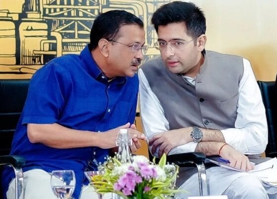 arvind-kejriwal-Raghav-Chadha
